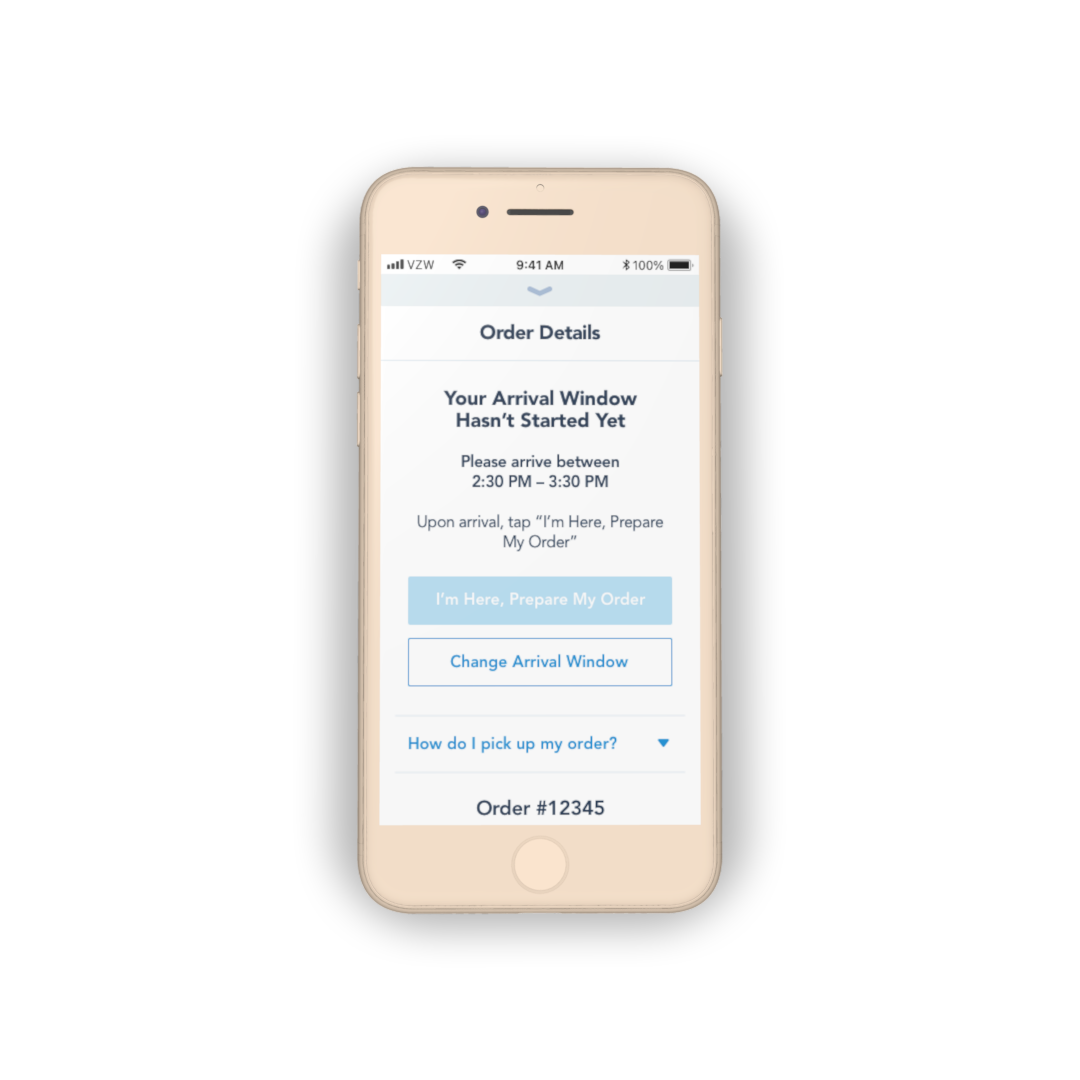 Pickup state before — screen 1